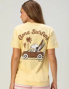RIOT SOCIETY x Peanuts Gone Surfing Womens Tee