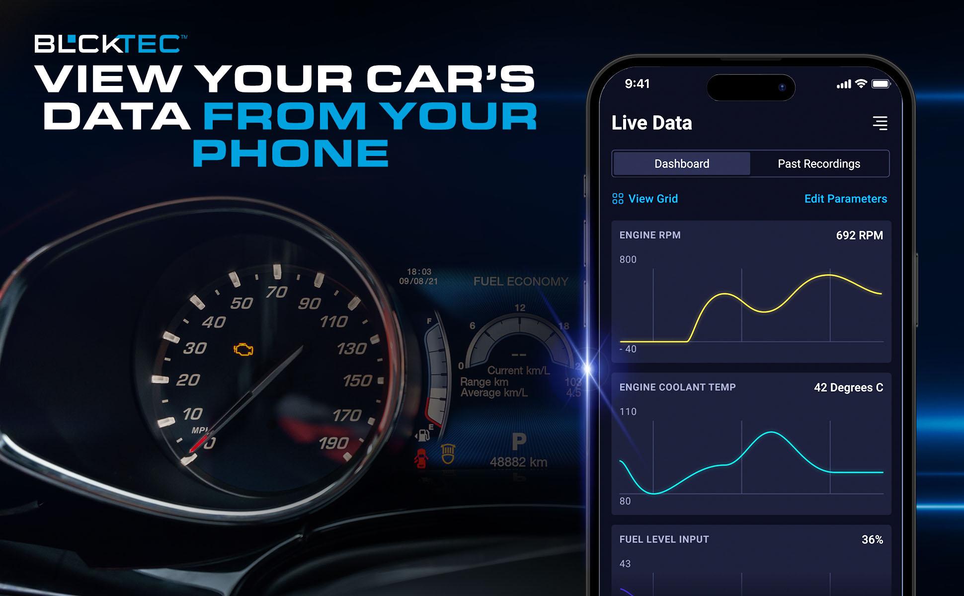 BLCKTEC 410 Code Reader - Works for All OBD Compliant Cars 1996 & Newer - OBD2 Scanner Diagnostic Tool - Helps Fix Check Engine Light Issues & More