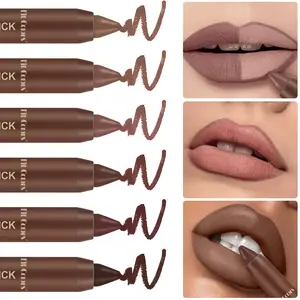 6 Color Luxury Matte Lipstick Pencil Set For Long Lasting Makeup Waterproof Moisturizing Lip Glossy Smooth Not Easy To Fade Lip tint Cosmetic