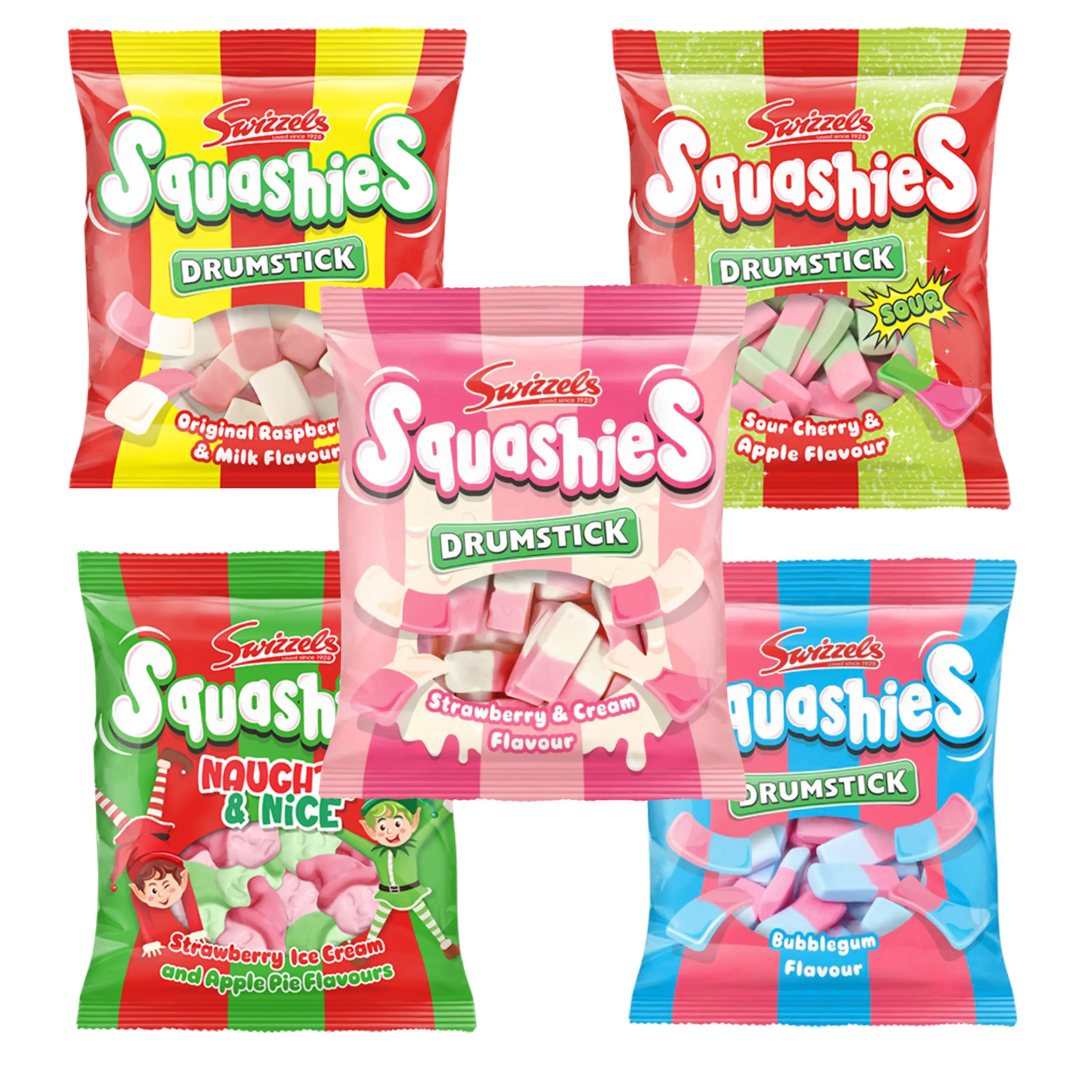 Squashies Ultimate Variety Pack (5 Bags)