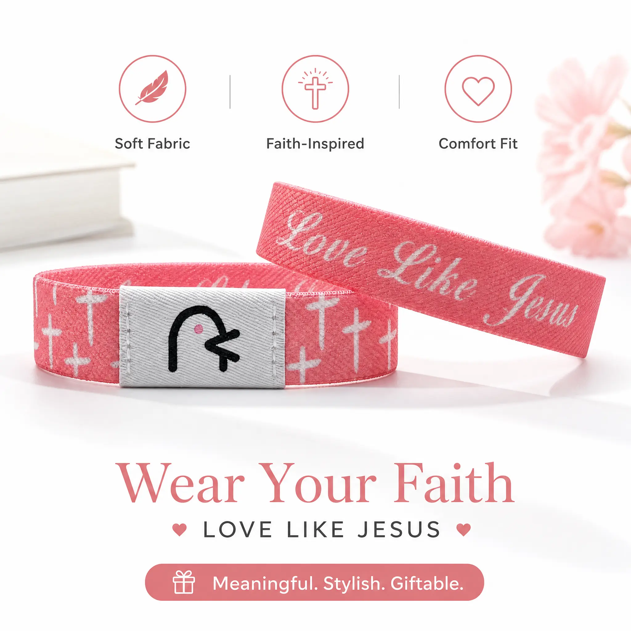 [Flash Deals] Tukio 2026 Bible Verse Bracelet: Daily Inspirational NFC Faith Bracelet, suitable for both men and women—waterproof, durable, double-sided design, can be engraved with personalized verses, perfect for Mother’s Day gifts tiktokshopbacktoschoo