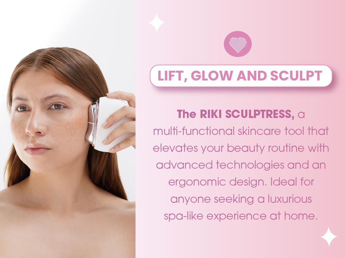 RIKI Sculptress Face and Body Massage Tool