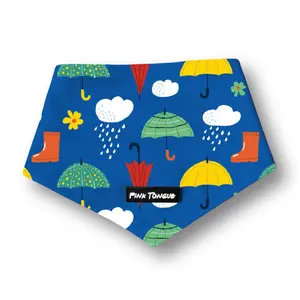 Rainy Day Dog Bandana | Cute Spring Bandana