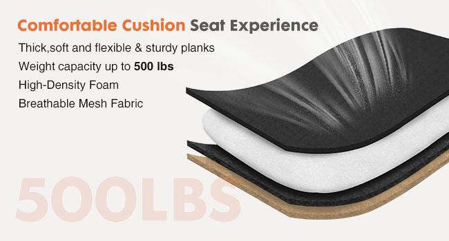 Sweet Furniture Big and Tall Office Desk Chair, 500lbs Heavy Duty Mesh Ergonomic Computer Chair with Arm and Wide Comfy Seat, Wheels for Adult