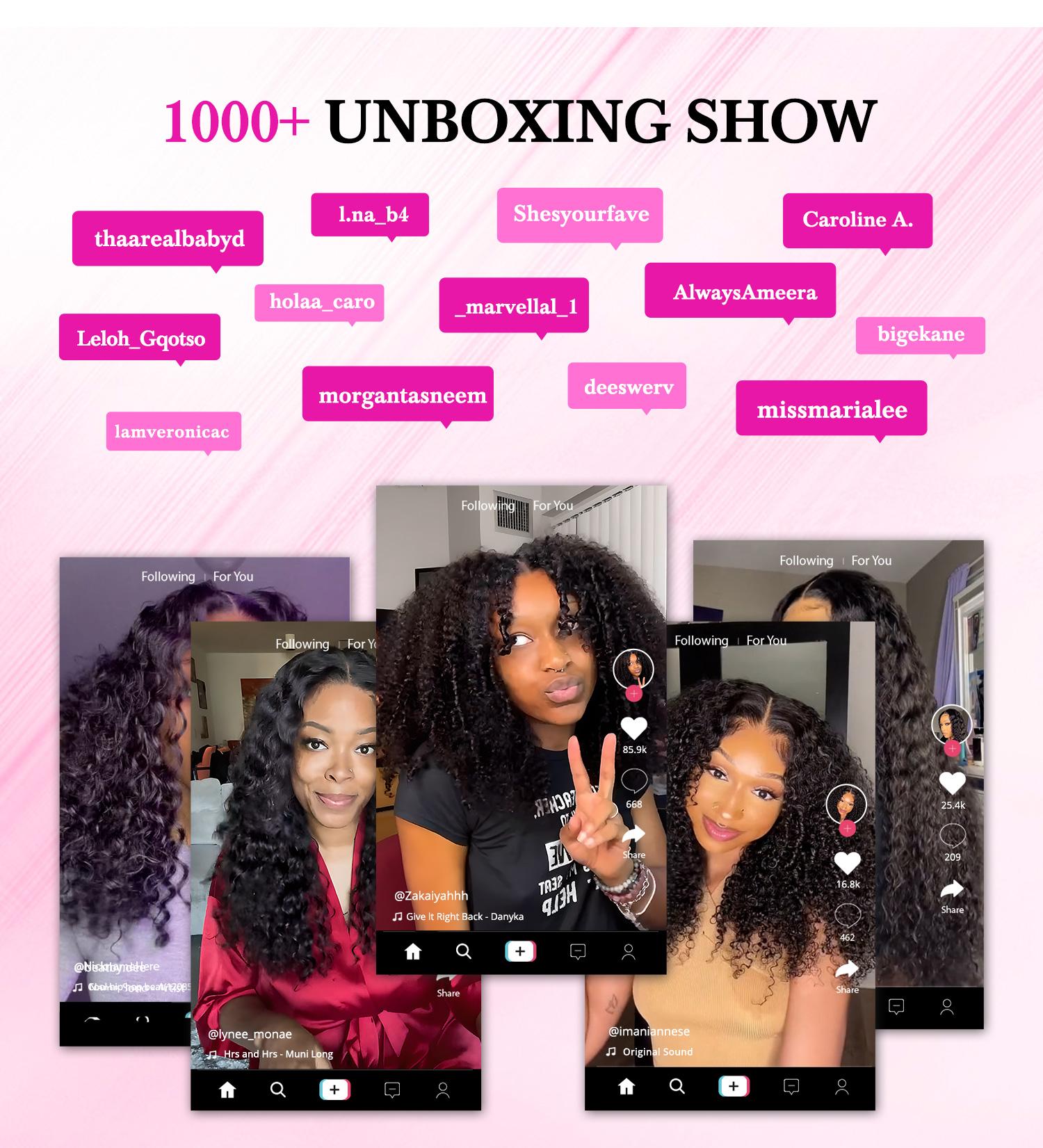 Vshow 4/27 Highlight Kinky Curly Hair Lace Front Wigs Brown With Blonde Curly Human Hair Lace Wigs For Women