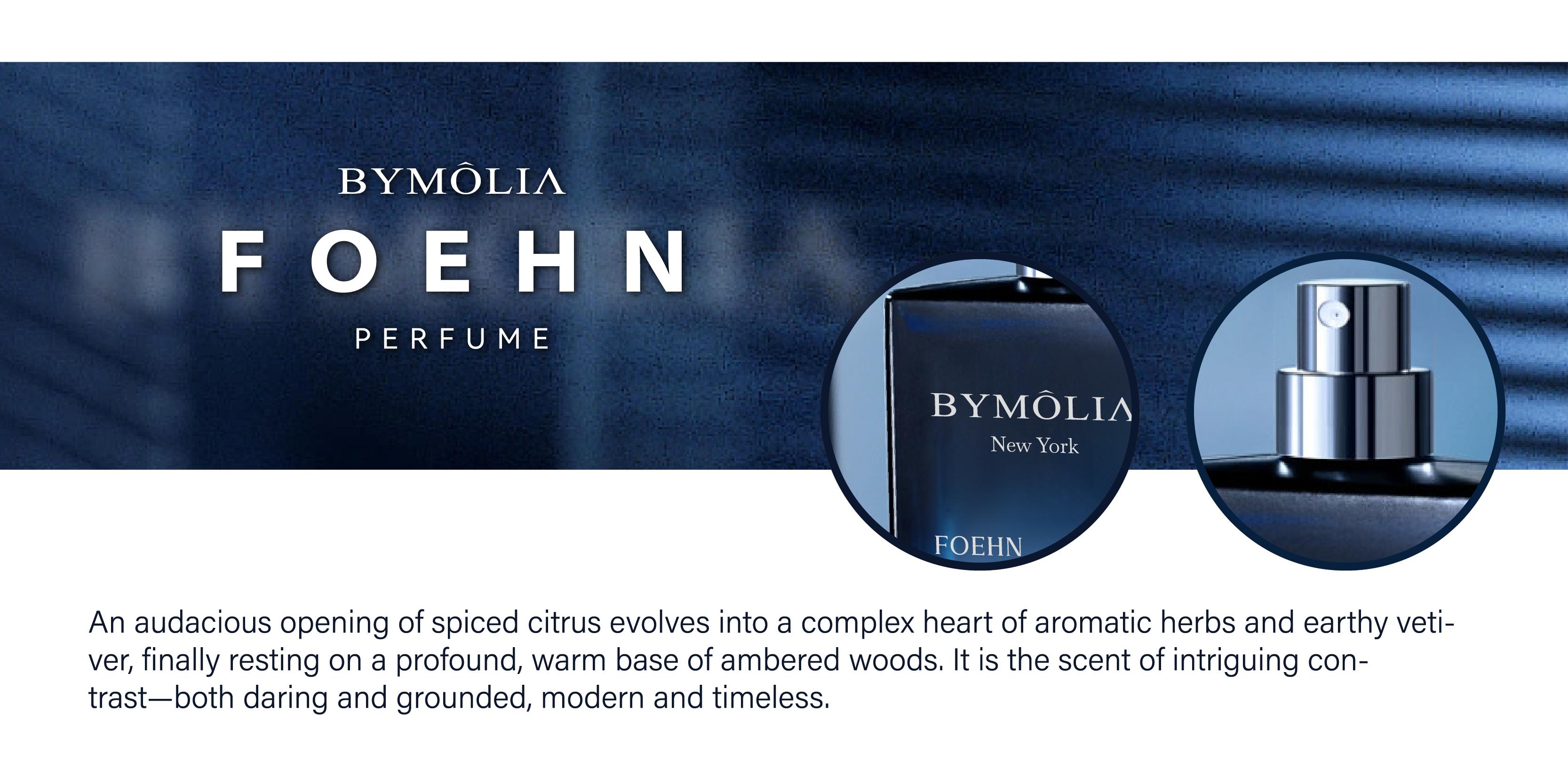BYMOLIA FOEHN | For Men Woody Fougere Perfume | Bergamot, Lavender, Vanilla, Patchouli & Cedarwood  Eau de Parfum Spray 50ml (1.7oz) | Long-Lasting, Confidence-Boosting & Cruelty-Free Fragrance