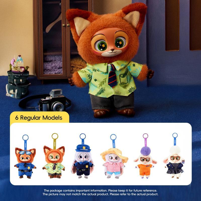Disney Zootopia Series Plush Blind Box – adorable animal collectibles for display, gift exchange or surprise unboxing