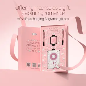 [Gift Set]mfish E-monster Magic Mirror 5000 mAh Ultra-thin Magnetic Wireless Power Bank, 20W USB-C Port,Magsafe-Compatible for iPhone 16/15/14/13/12 Series