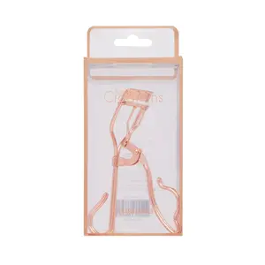 Beauty Creations Rosegold Eyelash Curler with Easy Grip Handle for Maximum Curl in Single Press Includes 1 Sponge Refill