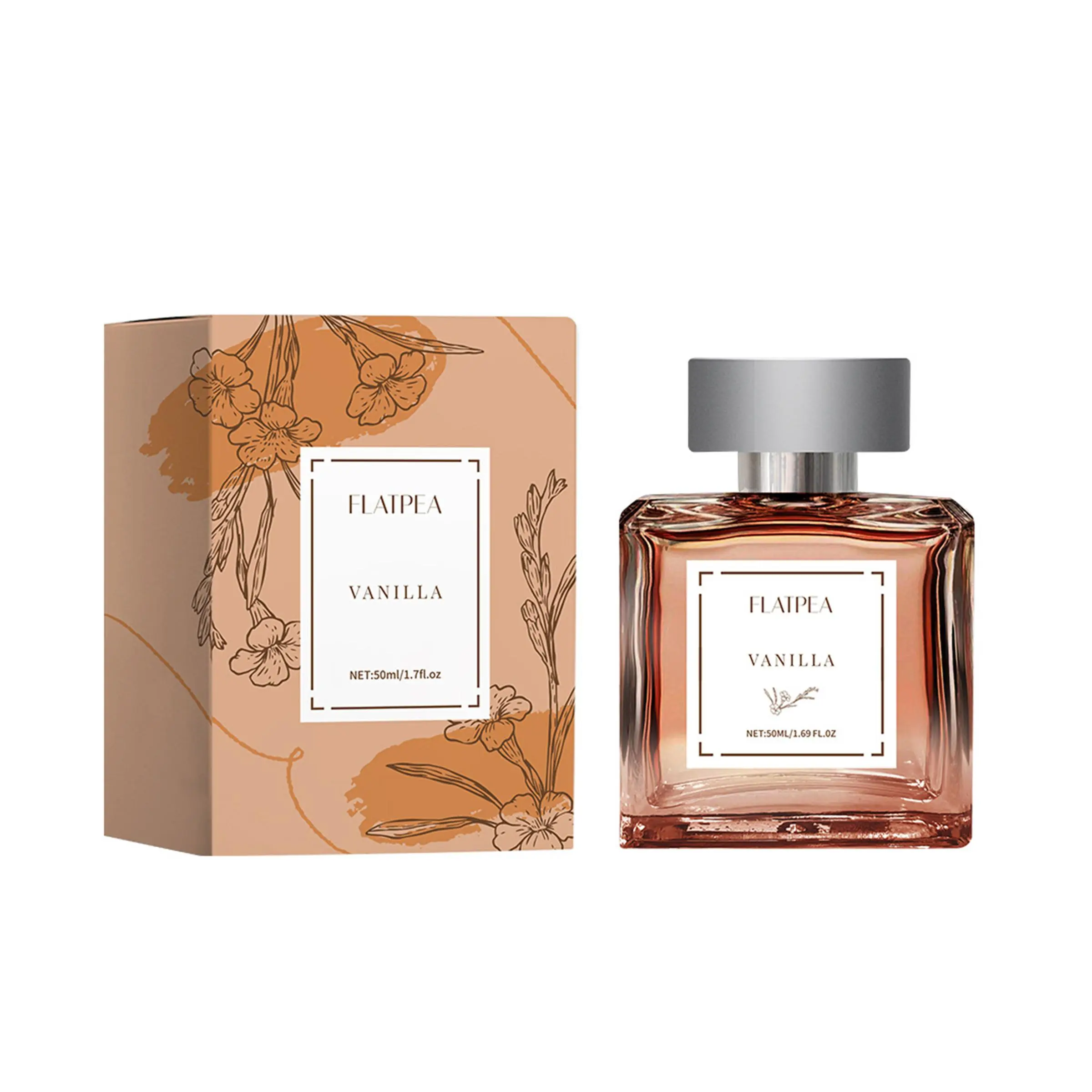 Unisex Vanilla Eau de Parfum, Long-Lasting Sweet Vanilla Fragrance for Women & Men, Everyday Perfume for Dating & Commuting, Perfect Birthday Gift