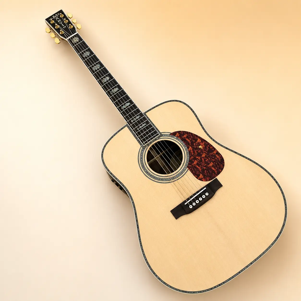 D45 Acoustic Guitar，41 Inch Spruce Top & Rosewood Back,pickup, Professional Dreadnought Guitar for Beginner & Advanced Players