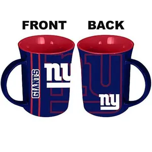 Football Fan Shop MemoryCo Officially Licensed NFL 15oz Reflective Mug - Giants Football Fan Shop MemoryCo Officially Licensed NFL 15oz Reflective Mug - Giants