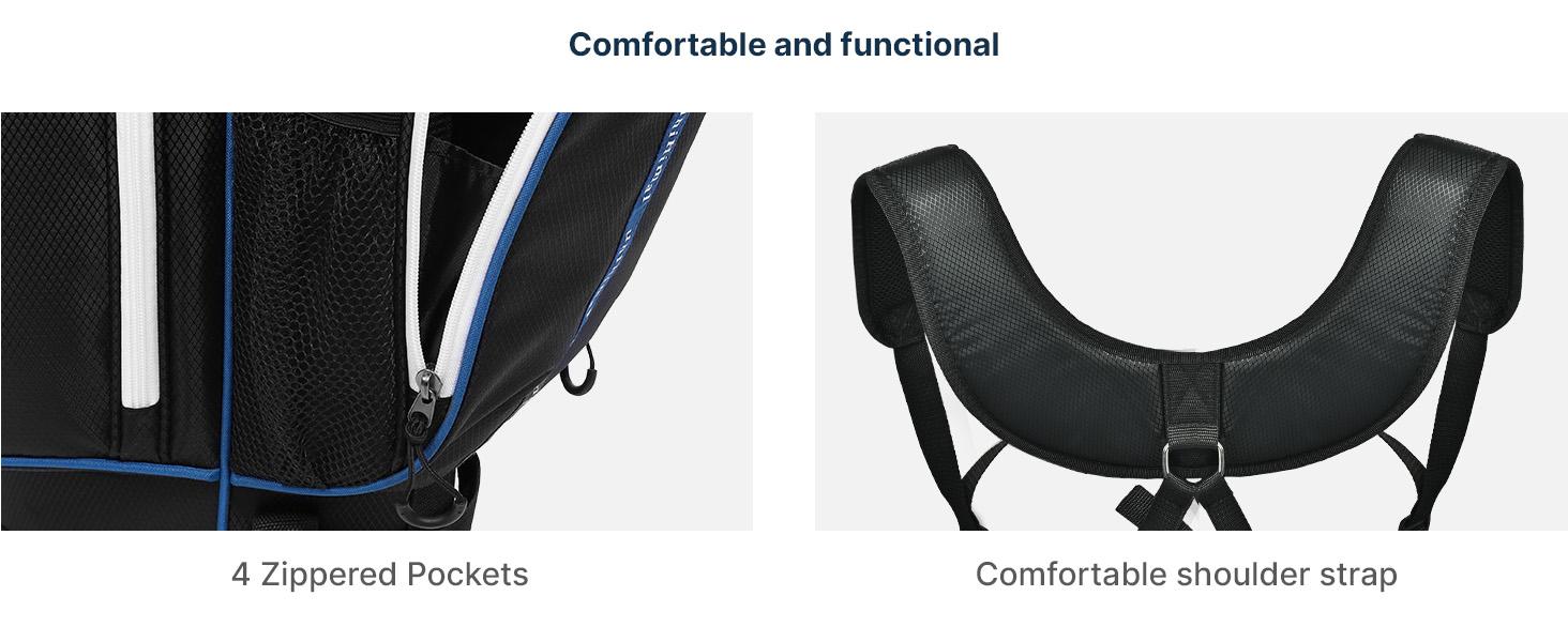 UNIHIMAL Complete 9-Piece Golf Club Set for Men, Right Hand, Includes Stand Bag