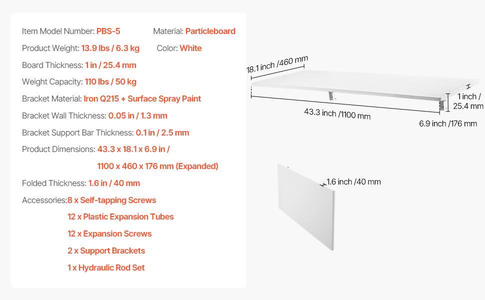 SucceBuy Wall Mounted Folding Table Drop Leaf Floating Desk with Bracket Fold Down for Home Office Room Kitchen Space-Saving SucceBuy Wall Mounted Folding Table Drop Leaf Floating Desk with Bracket Fold Down for Home Office Room Kitchen Space-Saving
