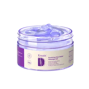 relief massage gel 100G Kreain 3 purple gel turmeric extract sodium sulfate chondroitin Emu oil and other natural materials High-Performance Joint & Bone Gel Supports Back,Neck,Feet,and Hands | Relieves Pain & Offers Moisturizing, Hydrating