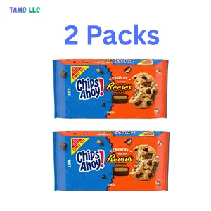 CHIPS AHOY! Reese’s Peanut Butter Cup Chocolate Chip Cookies, Family Size, 14.25 oz