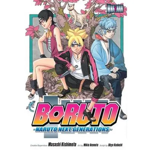 Boruto: Naruto Next Generations Vol. 1 - Masashi Kishimoto, Paperback Comicbook with Japanese Comic Style, New Generation Shinobi Theme