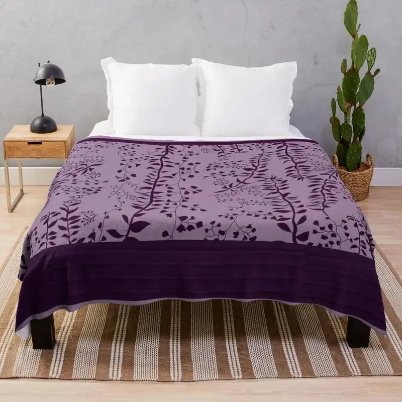 Bella Swan's Twilight Theme Replica Comforter Set - Purple Cool Version 2, Fanart Print, Stain Resistant, Indoor Use Bedroom Blanket & Throw