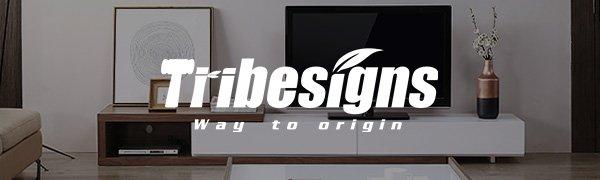 Tribesigns Modern 5-Tier Wall Corner Bookshelf, White, Stylish Corner Storage Rack for Living Room, Home Office, Bedroom & Entryway Decor Shelves