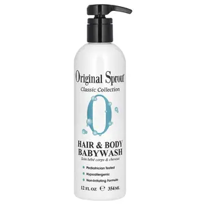 Original Sprout Classic Collection, Hair & Body Babywash, 12 fl oz (354 ml)