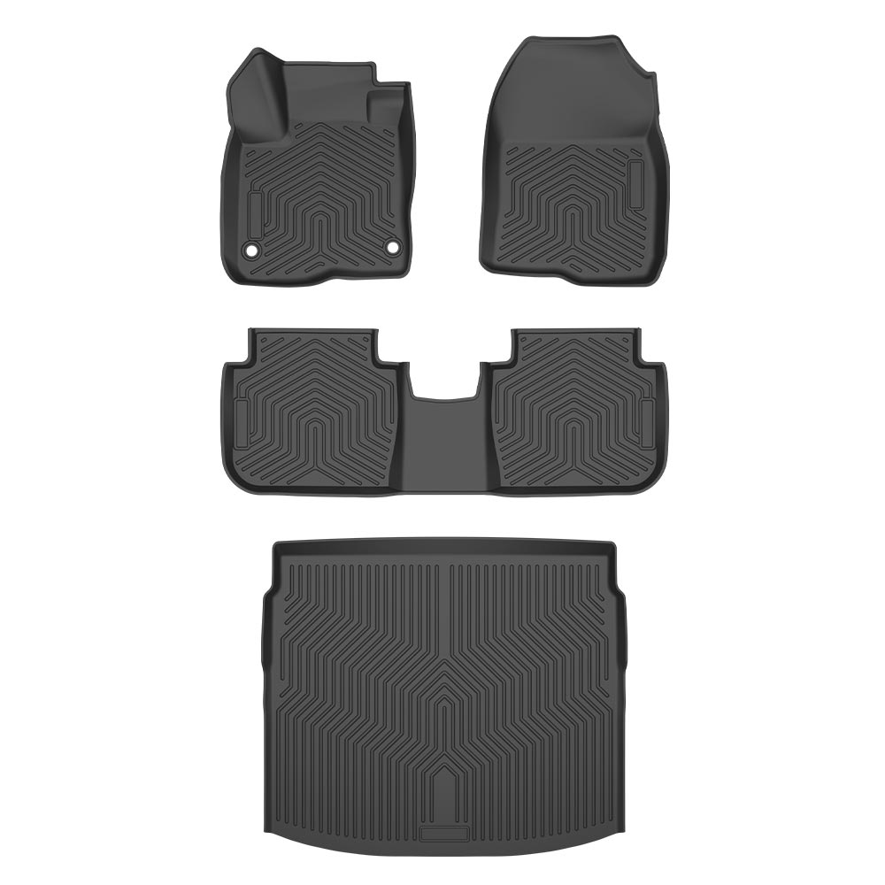TPE Car Floor Mats Rubber Liners Fit For 2023-2024 Honda CR-V,4PCS Floor Mats + Cargo Liner All Season Waterproof Anti-slip Floor Mats Upgraded Version TPE Car Floor Mats Rubber Liners Fit For 2023-2024 Honda CR-V,4PCS Floor Mats + Cargo Liner All Season Waterproof Anti-slip Floor Mats Upgraded Version