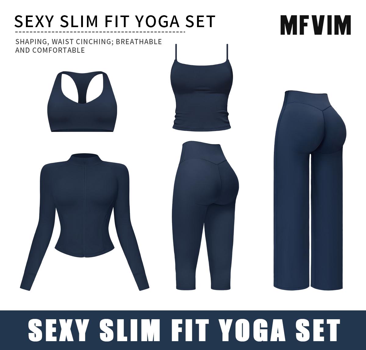 MFVIM Women's Sports Suit, Comfortable and Stylish Activewear Set for Workouts, Perfect for Yoga and Gym Sessions SpringStatements