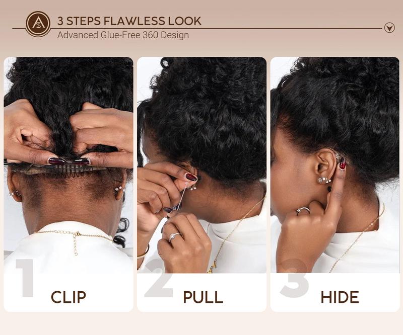 [Fall Color] Salon Layer Cut Ginger Highlights On Brown Hair 360 Lace Frontal Invisi Strap Skin Lace Invisi Drawstring Snug Fit Body Wave Human Hair Wig Holiday Haul