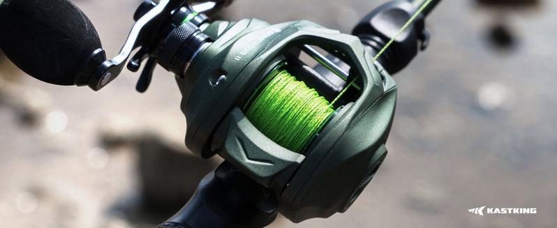 KastKing Spartacus II Baitcasting Fishing Reel, 6oz Ultralight Baitcaster Reel, Super Smooth with 17.6 LB Carbon Fiber Drag, 7.2:1 Gear Ratio, 39mm Palm Perfect Lower Profile Design