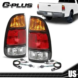 Tail Light Lamp Assembly Set Fit For 00-06 Toyota Tundra Left and Right W/Bulb