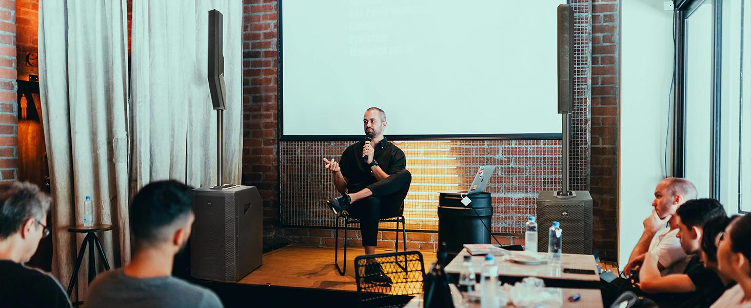 LOTAWAY EQ-1000 Powered Column PA System with 15" Wooden Subwoofer, 3600W Portable Line Array Speaker with 8x3" Neodymium Drivers, 4-Channel Mixer, DSP & Bluetooth TWS for DJ, Church, Live, Club LOTAWAY EQ-1000 Powered Column PA System with 15" Wooden Subwoofer, 3600W Portable Line Array Speaker with 8x3" Neodymium Drivers, 4-Channel Mixer, DSP & Bluetooth TWS for DJ, Church, Live, Club