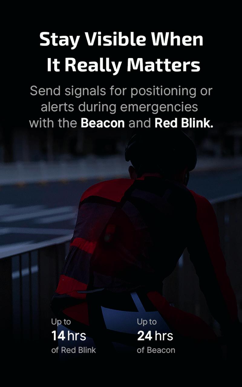 OLIGHT Oclip Pro Clip on Flashlight with Floodlight Spotlight and Red Light