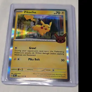 Pikachu PAL 062/193 Raw Card