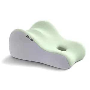 【Holiday Haul】1Pack Wedge Pillow for Adults Ergonomic Memory Foam Design Soft Fabric Comfortable Back Neck Leg Support Face Down Reading Pillow Modern Simple Style Versatile Home Use