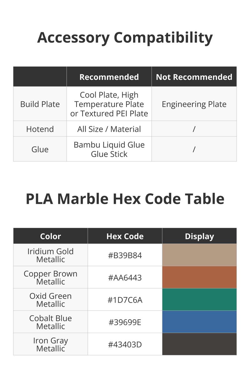 Bambu Lab PLA Metal, 3D Printing Materials and Filaments, Bambu Lab