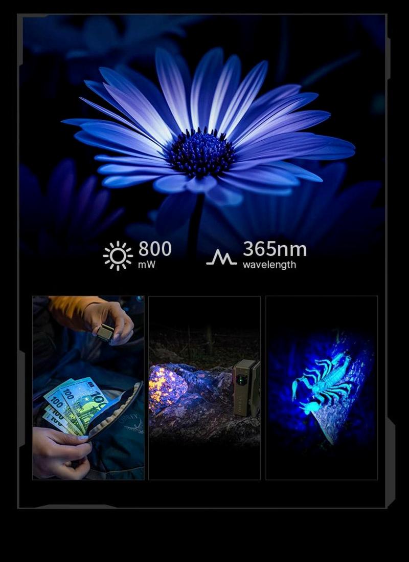 OLIGHT Oclip Ultra Clip-On EDC Light with Flood, Spot, and UV Modes