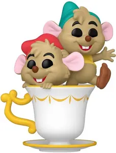 FUNKO POP! Disney: Cinderella - Jasper & Gus Gus in Cup, 75th Anniversary  [Collectible Figurine/Statue/Bust] Vinyl figurine/statue