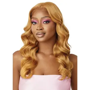 Outre Airtied Human Hair Blend Vanish HD+ Lace Front Wig HHB-Body Wave 22 QLHBFHNBW22