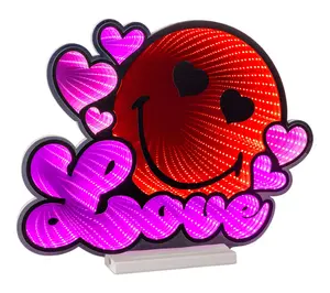 Melrose International SmileyWorld Love Heart Ekkolight 15"H