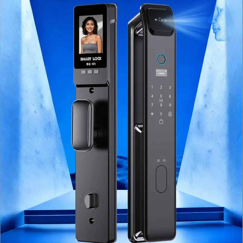 App Fingerprint Smart Door Lock Face Recognition Fingerprint Lock With Camera Biometric Door Smart Digit Lock Digital Lock Fingerprint Door Locks Security Lock