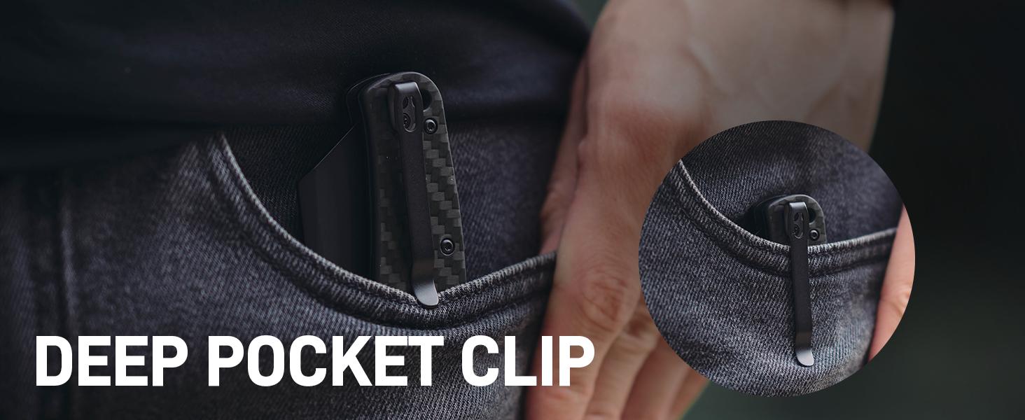 CJRB CRAG Tool Knife J1904 with AR-RPM9 Steel and Black PVD Blade Carbon Fiber Handle, Camping Folding Knives for Outdoor, Everyday Carry and portable multipurpose knives, tactical knives