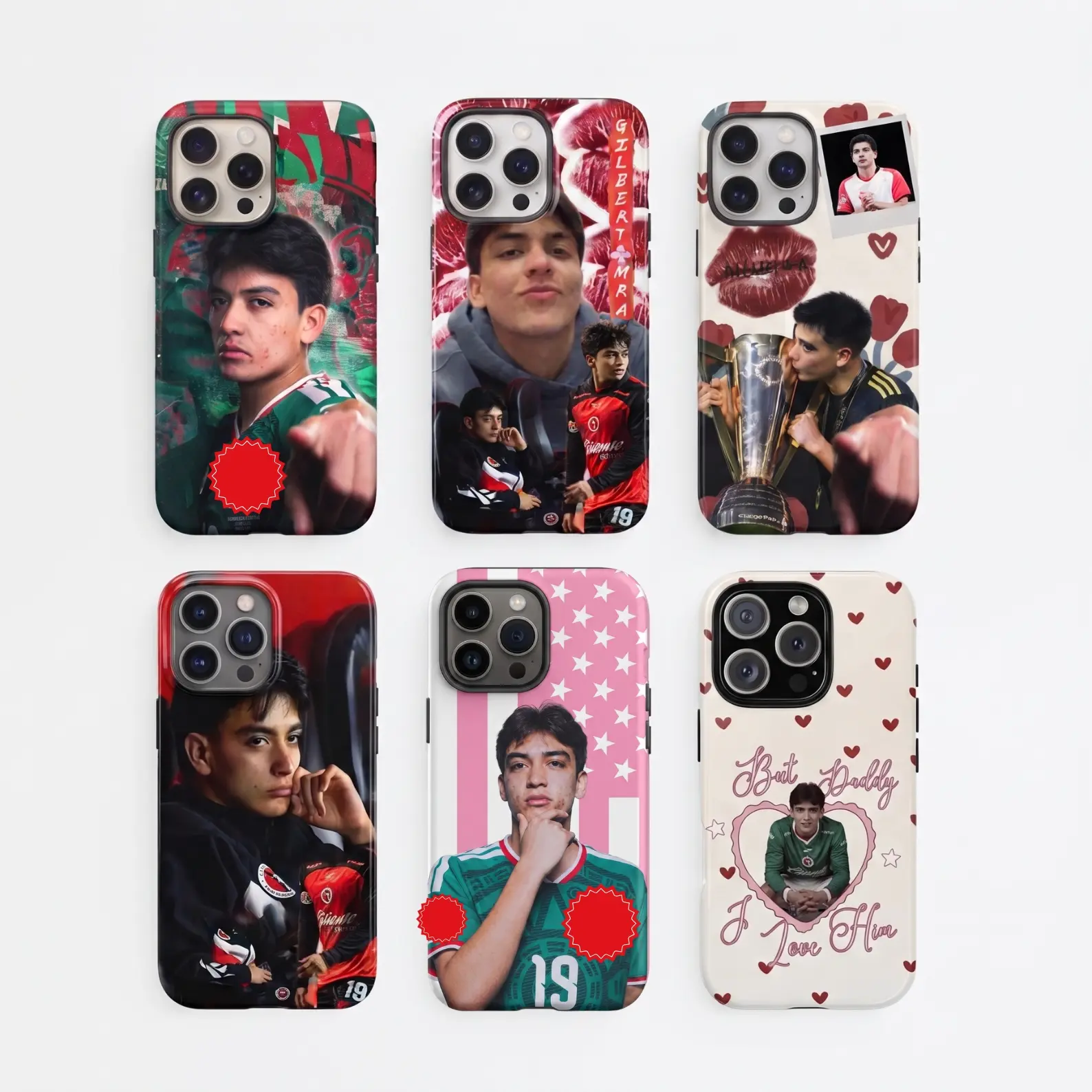 Gilmora Gilberto Phone Case, Case for iPhone 16 15 14 13 12 11 X, Samsung S25 S24 S23 S22 S21, Tough Phone Case, Gift for fan