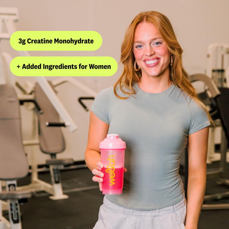 Wellah Creatine | Creatine Monohydrate Supplement For Woman | 3g of  creatine monohydrate   Per Serving | 50 Servings | creatine for women | tiktok shop deals |  gym essentials women |  supplements for women | nurse essentials |