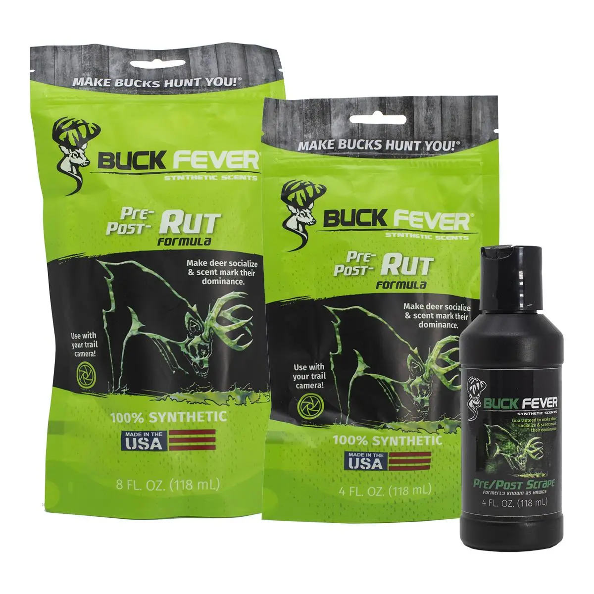 100% Synthetic Pre/Post Rut Ground Scrape Attractant for Early Season Conditioning, Daylight Activity to Boost Scrape Visits