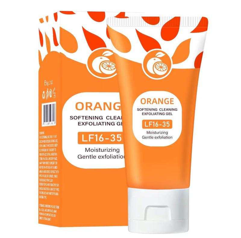 Orange Scented Exfoliator Clear Gel LF16-35 Gentle Exfoliation for Face & Body Deep Cleansing Nourishing Moisturizing Anti Dandruff Suitable for All Skin Types Orange Scented Exfoliator Clear Gel LF16-35 Gentle Exfoliation for Face & Body Deep Cleansing Nourishing Moisturizing Anti Dandruff Suitable for All Skin Types