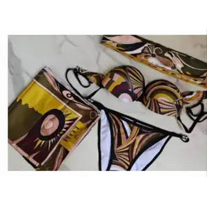 SWIRL swimwear Bikini 2 scarves