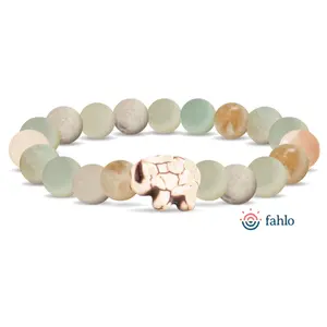 Fahlo — The Expedition Elephant Tracking Bracelet (Sky Stone)