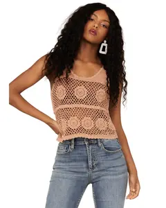 Saints Women's And Hearts Crochet Pattern Tank - Sit3570a-Pch