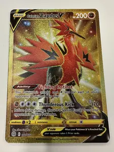 Galarian Zapdos V (Secret) - SWSH09: Brilliant Stars (SWSH09) - 182/172 - English