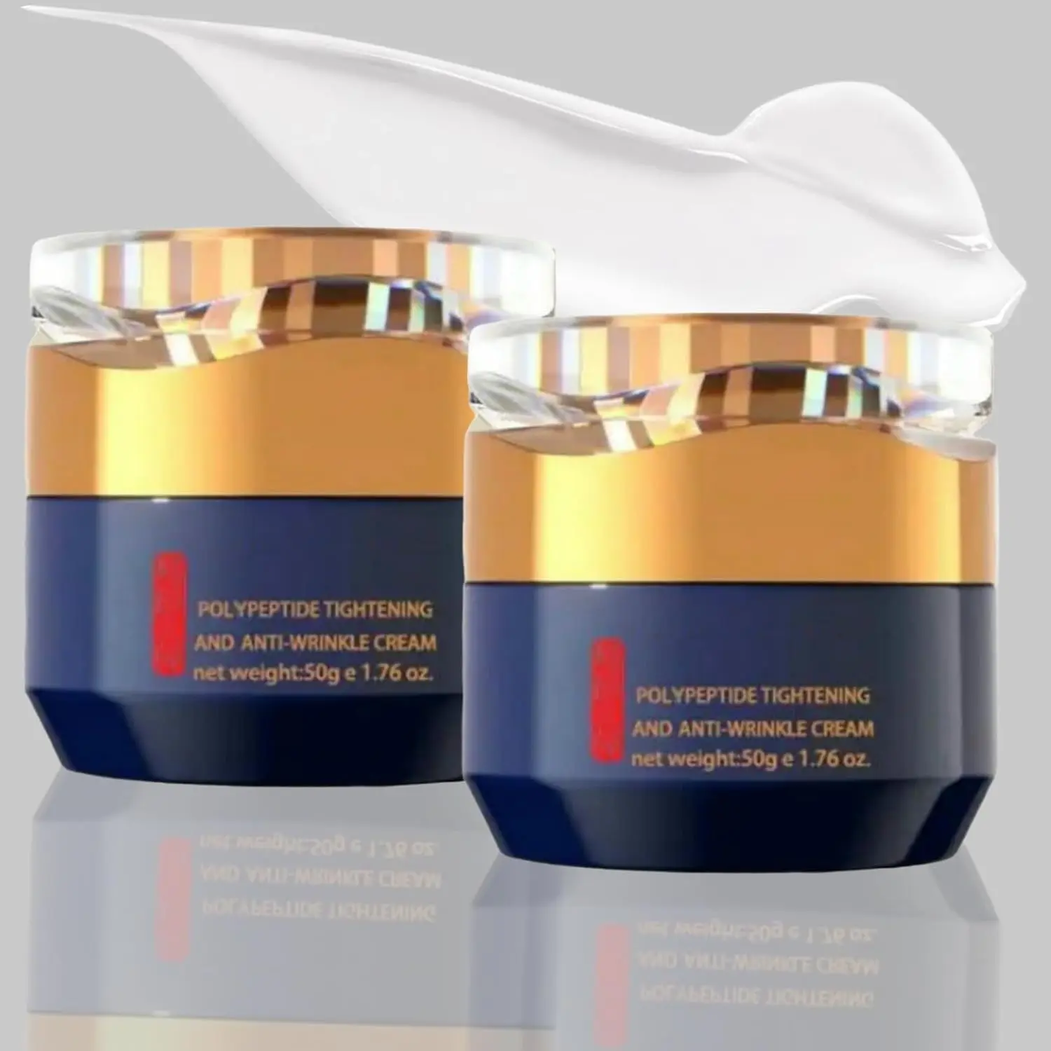 Face Cream Polypeptide Firming Full Face Cream,Hyaluronic Acid + Niacinamide + Vitamin C,LightweightTexture, Fast Absorption Without Residue,Suitable for AllSkin Types Tinted Moisturizer,mothersdaygift, Thanksgiving Gift, the Perfect Gift for Girl