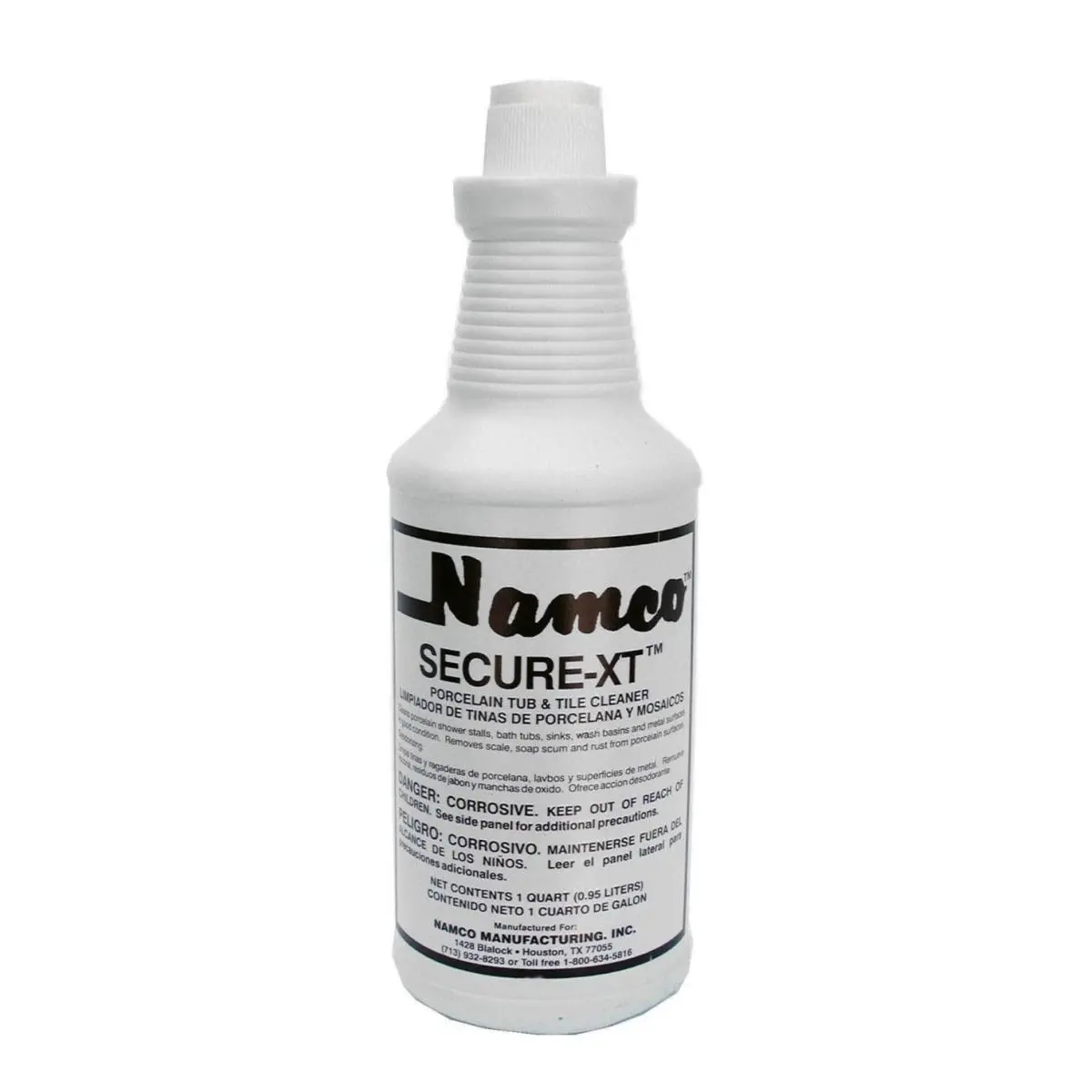 212 MAIN Heavy Duty Secure Porcelain Bathroom Cleaner, 1 qt Bottle - Case of 12 Ready-to-Use, Anti-Rust, Remover, Packaged Home Cleaning Supplies, Anti-Rust Bathroom Cleaners, Packaged Bathroom Cleaners